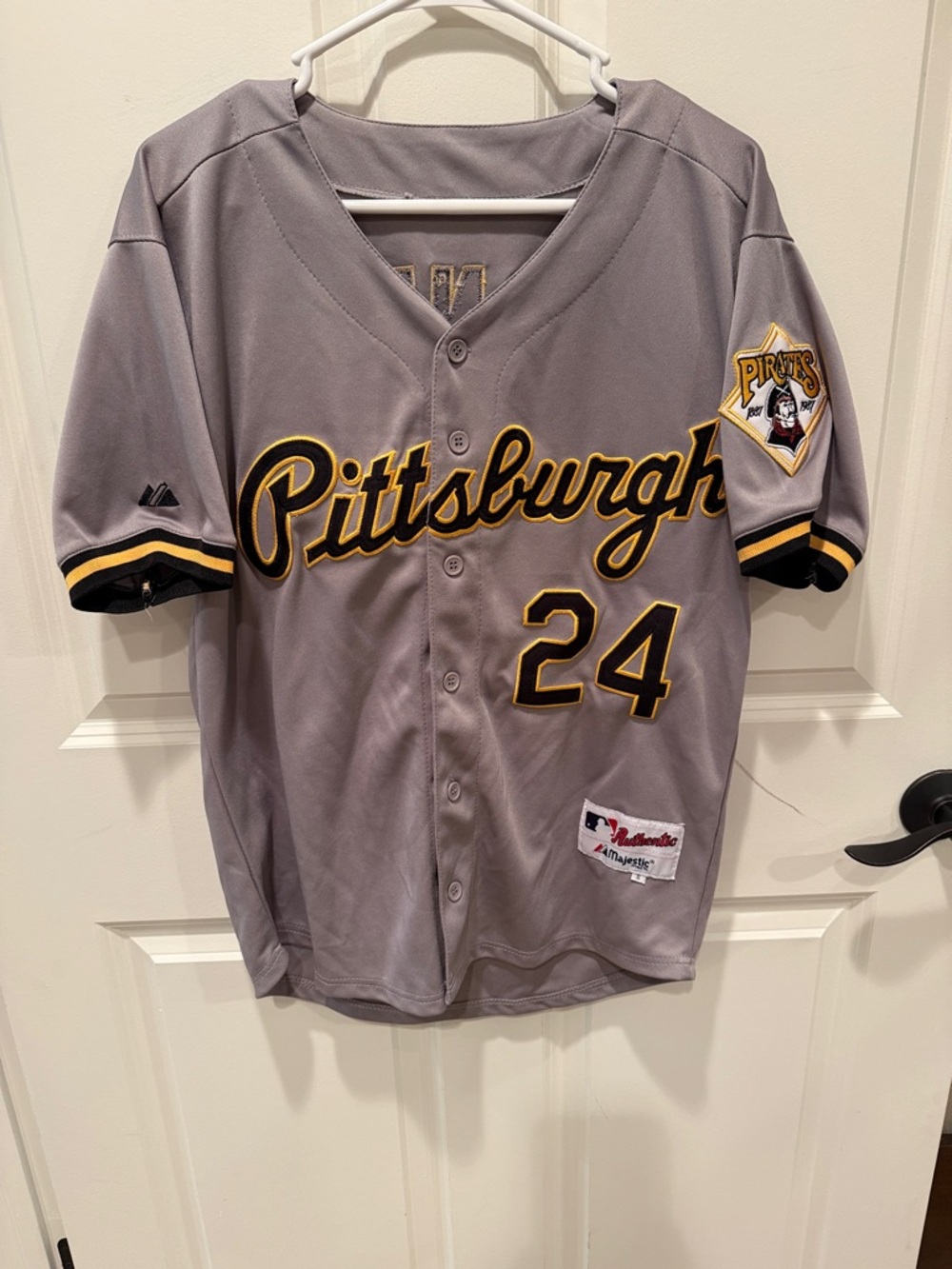 Authentic majestic Barry Bonds number 24 jersey